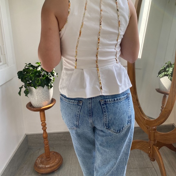 Fitted flare blouse - Picture 5 of 10